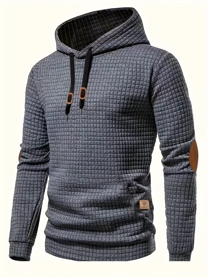 Shaun - Waffle design men's hoodie