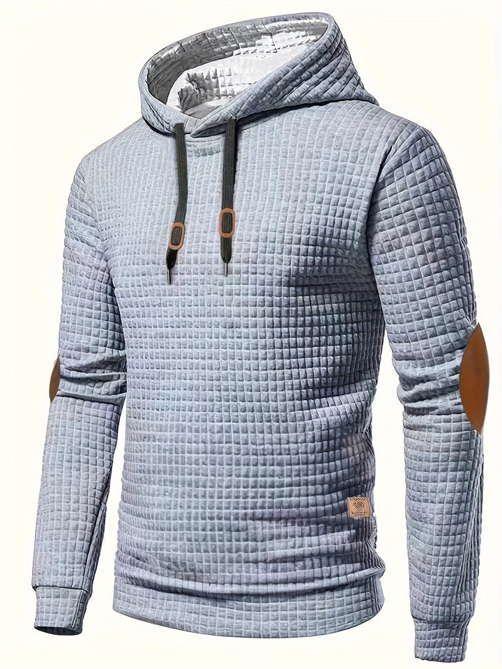 Shaun - Waffle design men's hoodie