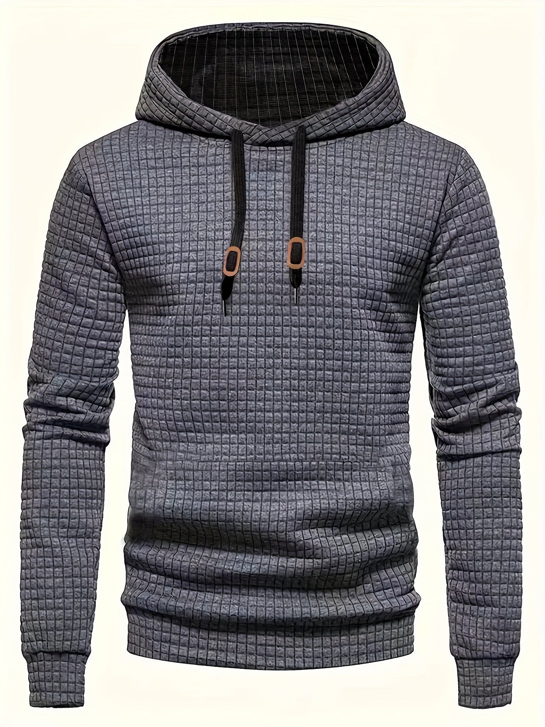Shaun - Waffle design men's hoodie