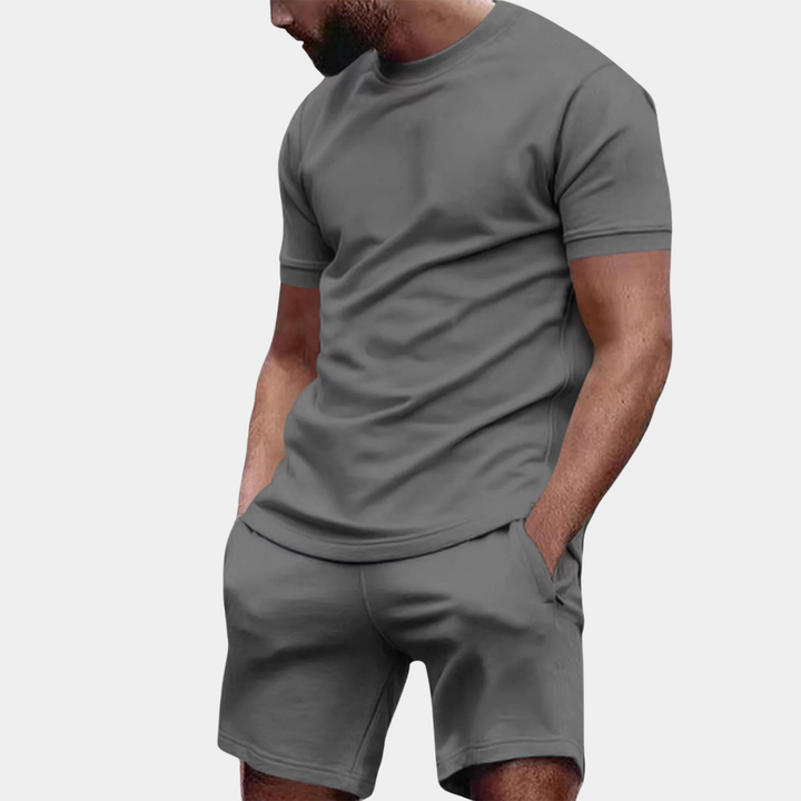 Evan - Casual solid men's outfit