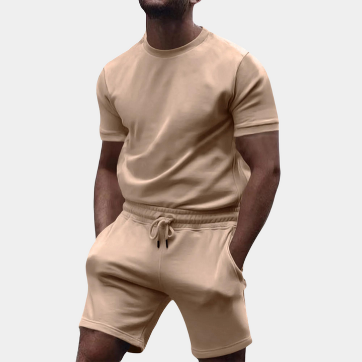 Evan - Casual solid men's outfit