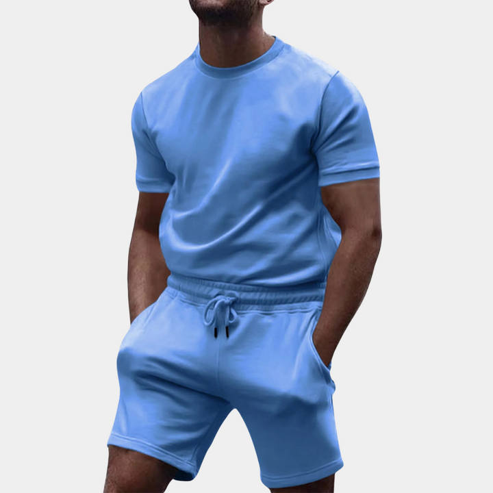 Evan - Casual solid men's outfit