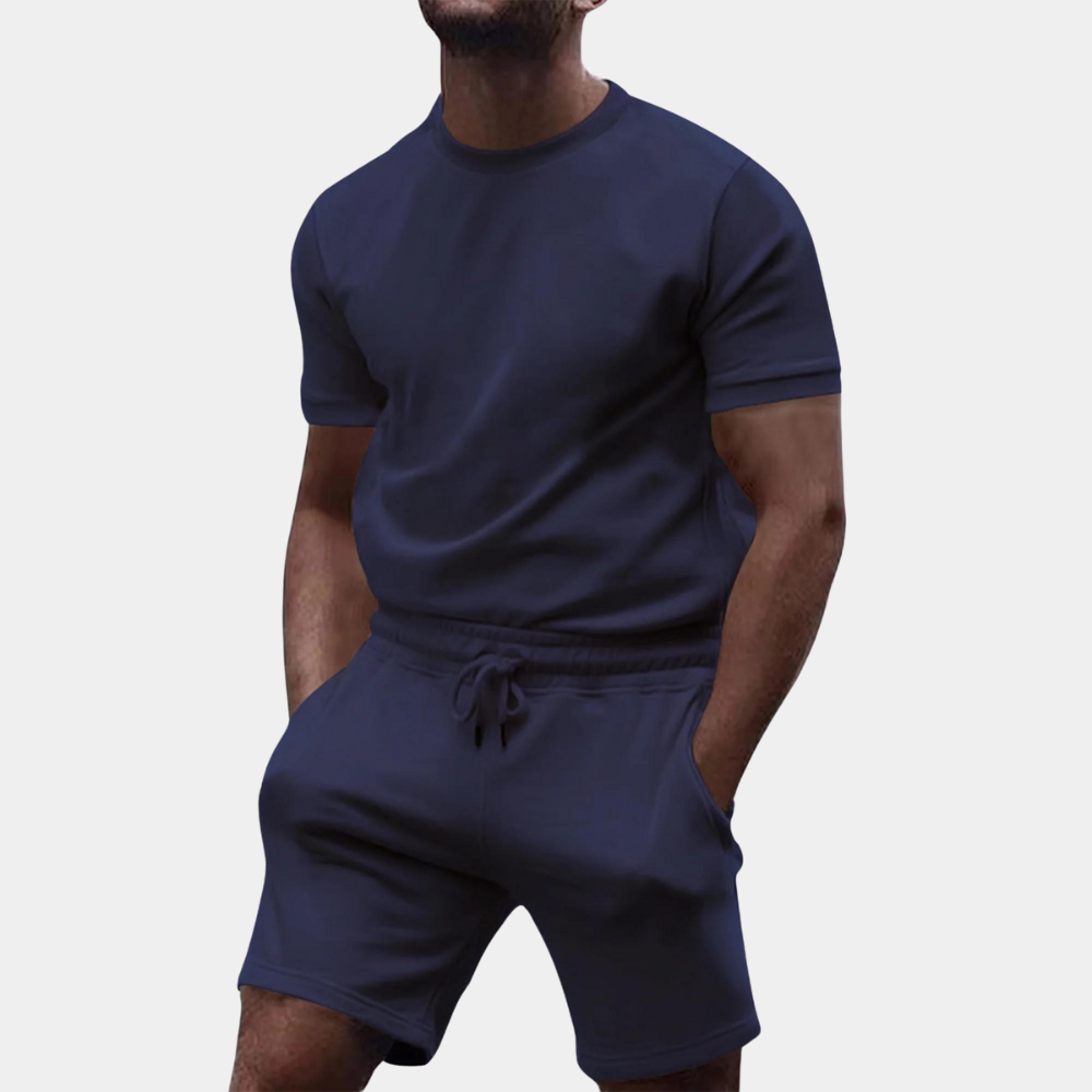 Evan - Casual solid men's outfit