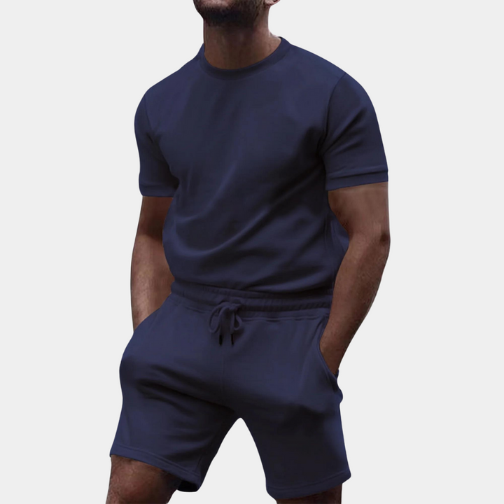 Evan - Casual solid men's outfit