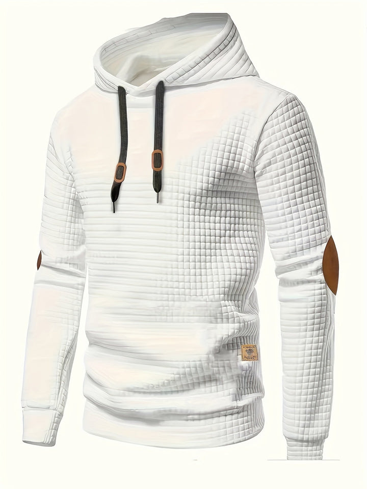 Shaun - Waffle design men's hoodie