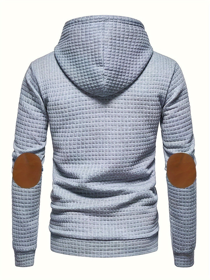 Shaun - Waffle design men's hoodie