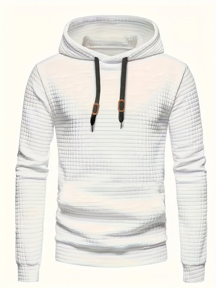 Shaun - Waffle design men's hoodie
